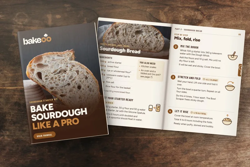 Manual spread: Make your own starter, and keep it going